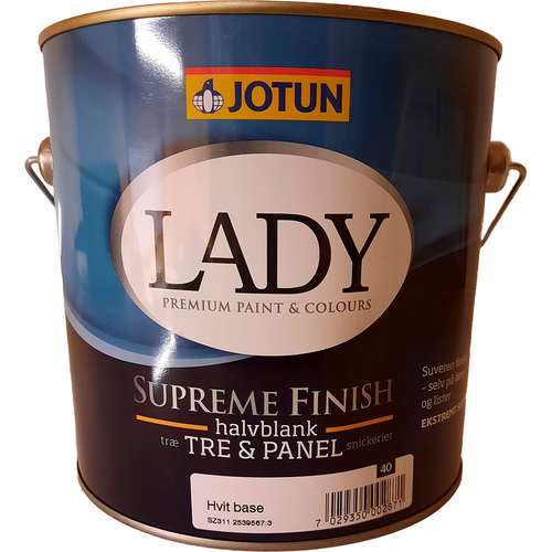 Lady Supreme finish